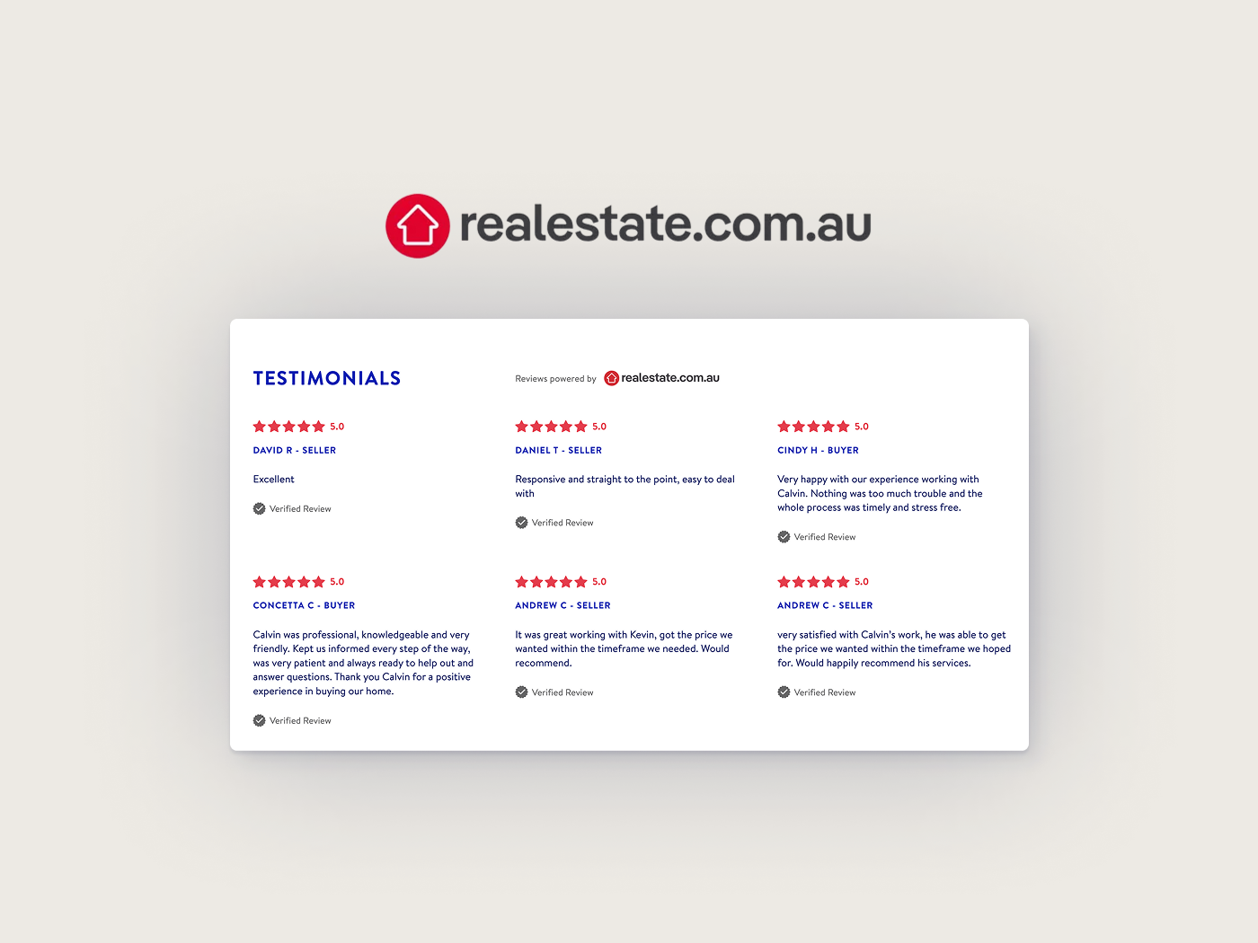 REA Reviews
